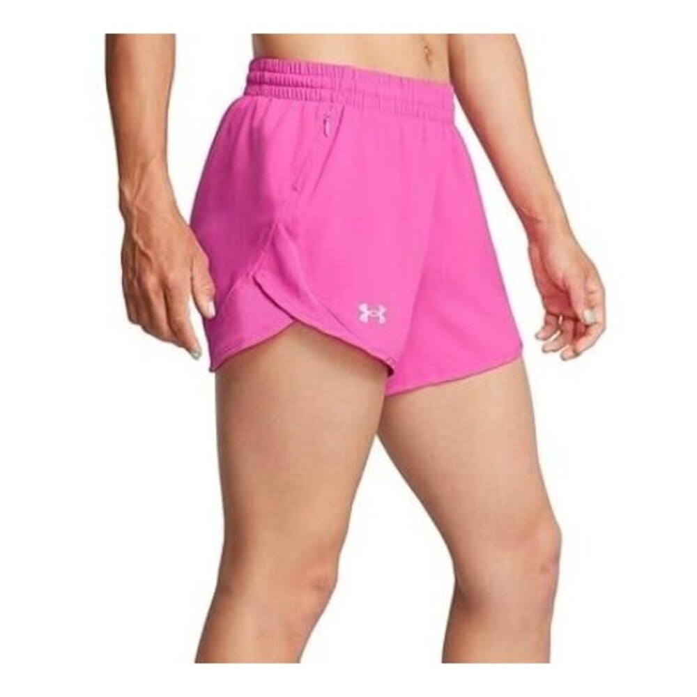 Under Armour Fly By 3” Shorts Rebel Pink Size XL New With Tag